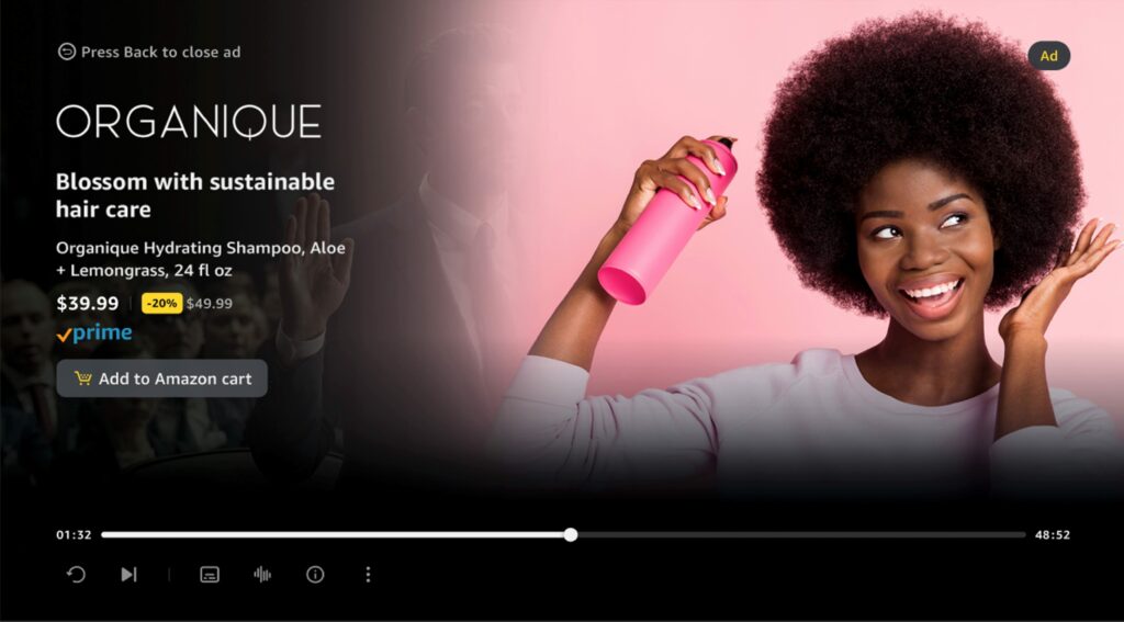 Fare pubblicità su Amazon Prime Video 2 IPA ATC. TTW