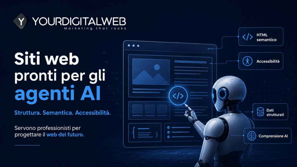 Creiamo siti web ottimizzati per agenti AI: la nuova frontiera di SEO tecnica, UX e sviluppo web 5 sit web agenti