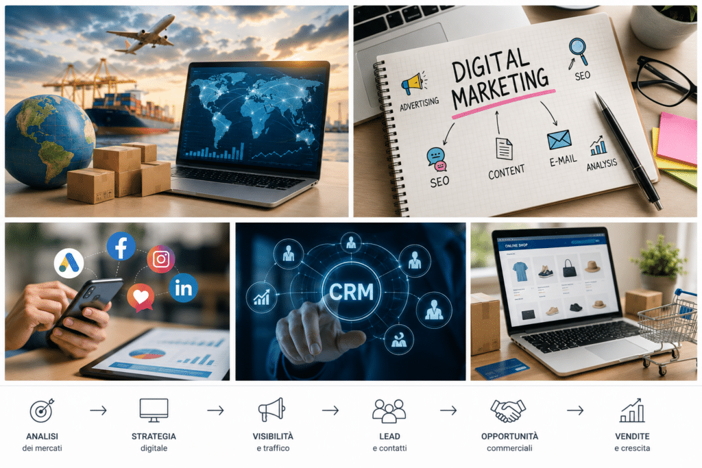 Bando Digital Export Emilia-Romagna 2026-2027: fino a 20.000 € a fondo perduto per digital marketing ed export 3 bando emilia